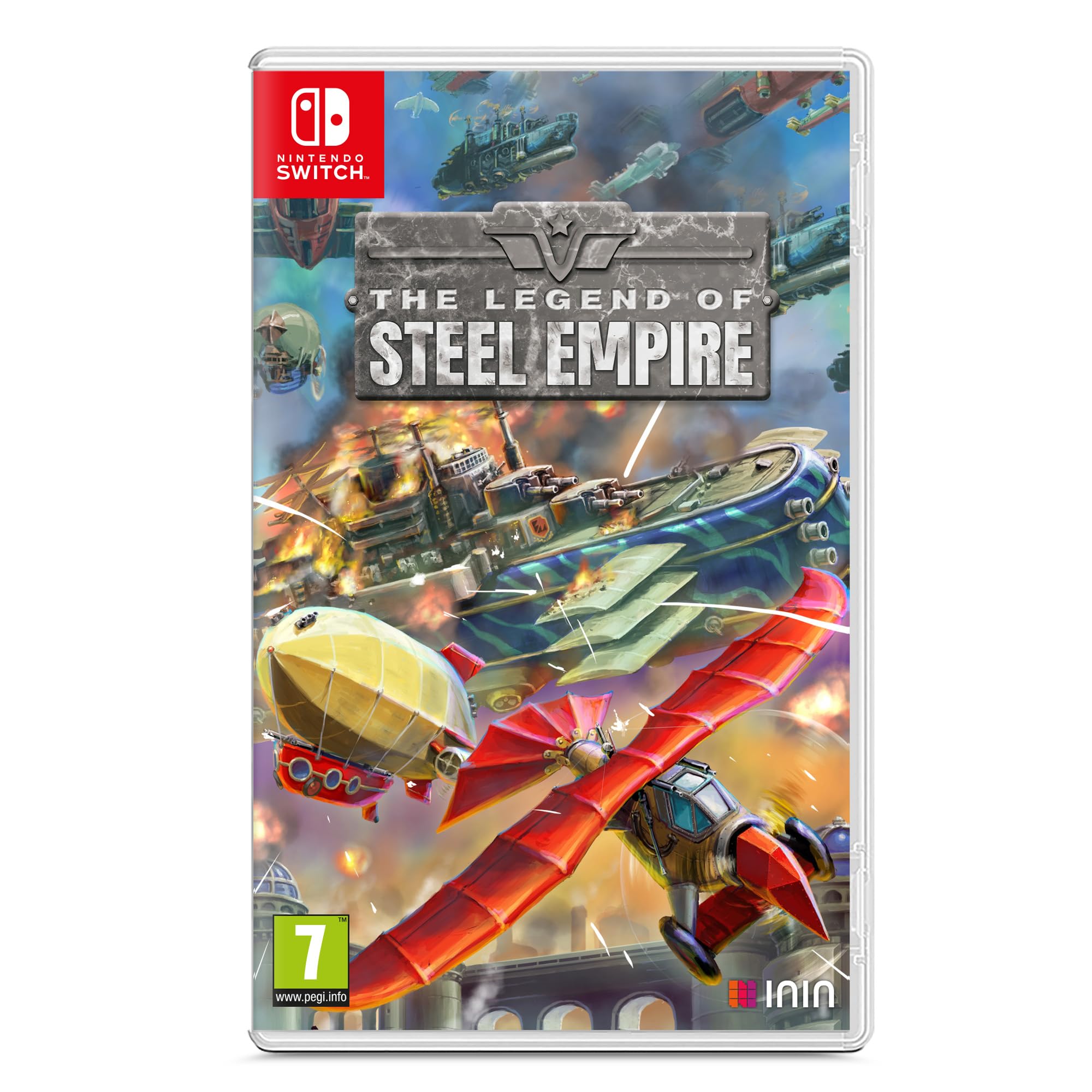 La légende de Steel Empire - Nintendo Switch La légende de Steel Empire - Nintendo Switch